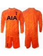 Tottenham Hotspur Brankářské Venkovní dres pro děti 2024-25 Dlouhý Rukáv (+ trenýrky)